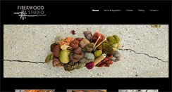 Desktop Screenshot of fiberwoodstudio.com